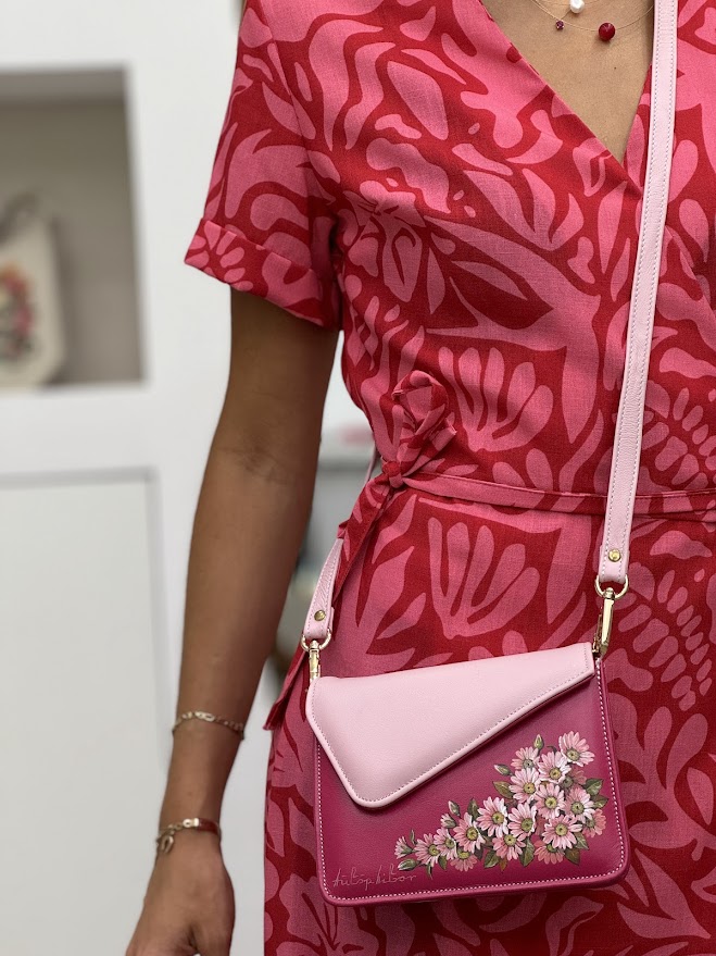 Corner Clutch - Hot Pink - Image 3